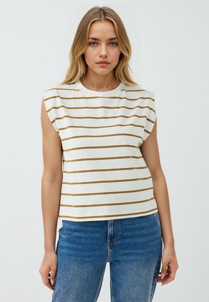 SINGLET - T-Shirt print - white