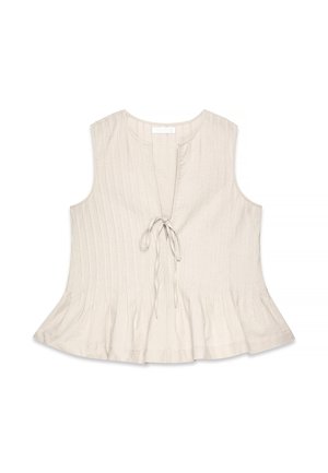NA-KD, PLEATED - Top - beige