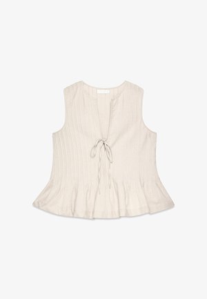 NA-KD, PLEATED - Top - beige