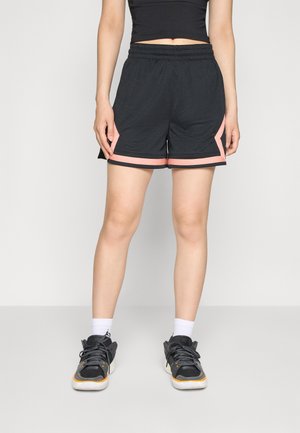 JORDAN SPORT - Sports shorts - black/light madder root