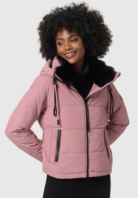 Navahoo MIT LIEBE Winter jacket dark rose/light pink Zalando