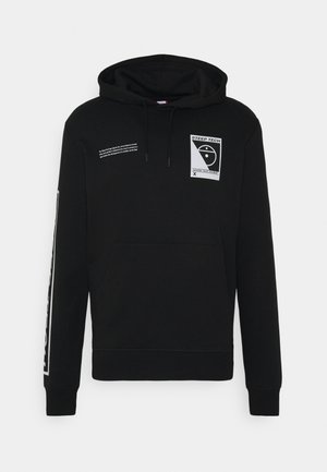 STEEP TECH LOGO HOODIE UNISEX - Huppari - black
