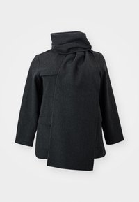 VMCPOPSUSAN  - Kratek plašč - dark grey melange