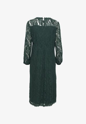 Cream, CRKIT LONG LACE - Vestito casual - sea moss