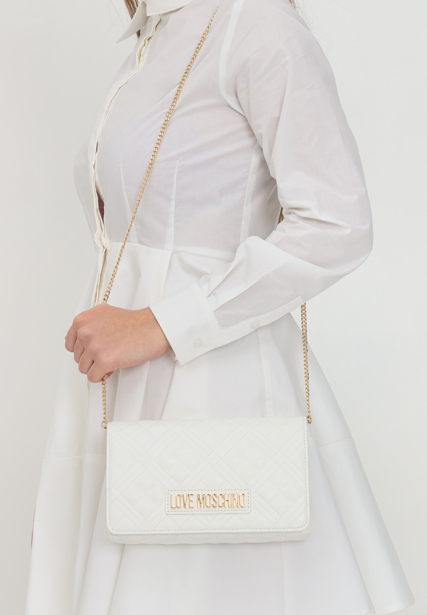 Love Moschino Borsa a tracolla - bianco - Zalando.it