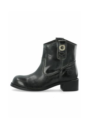 Cowboy-/Bikerstiefelette - black