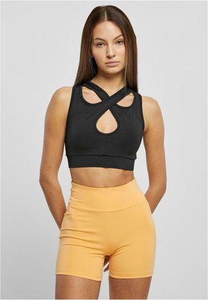 Urban Classics CROSSED - Bustier - black