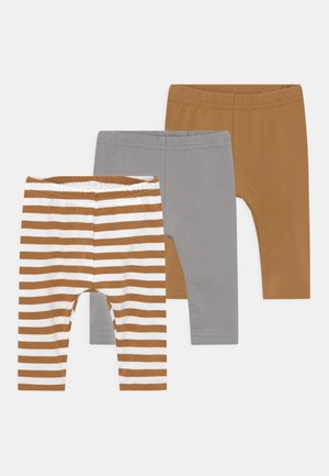 NBNLEGGING 3 PACK UNISEX - Leggings - bone brown
