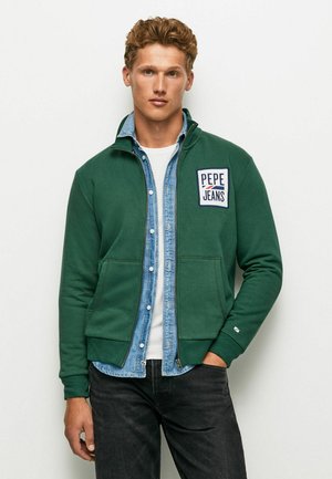 PRESCOTT - Bluza rozpinana - forest green