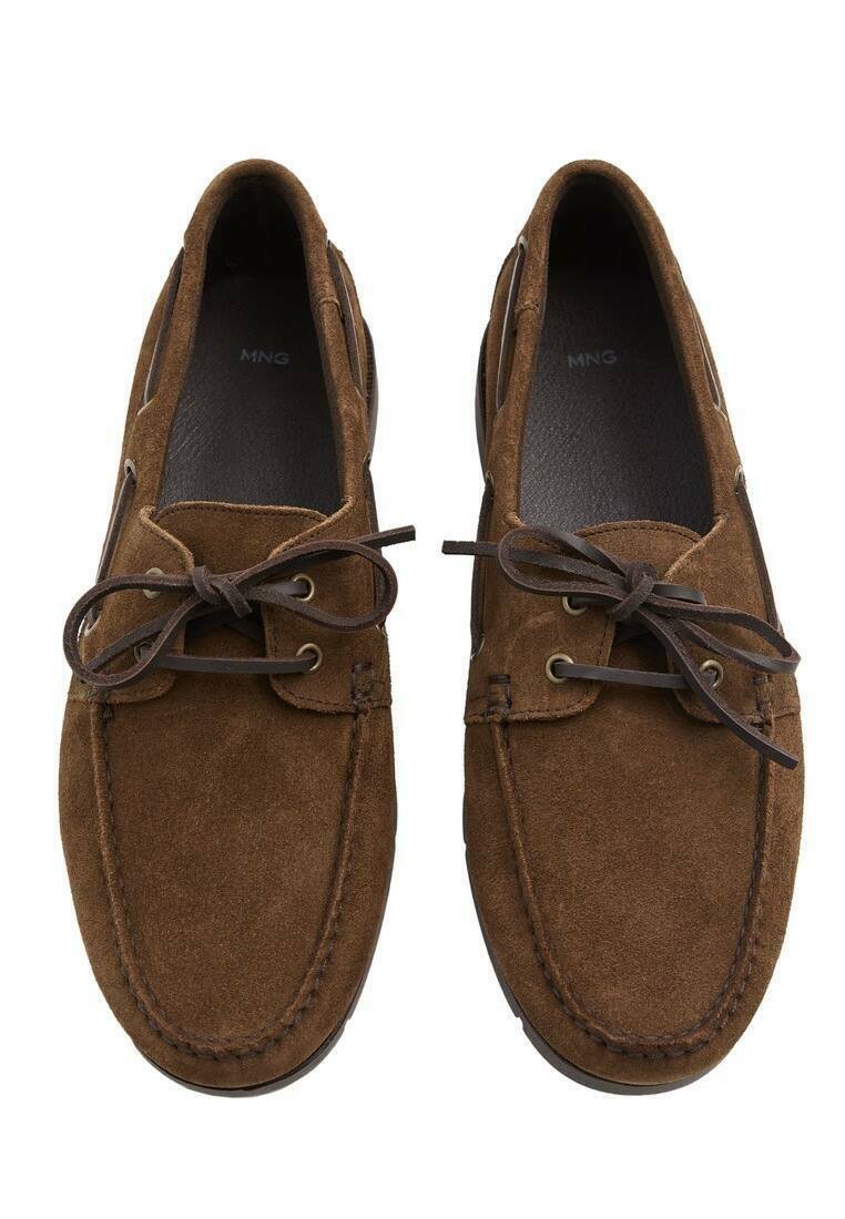 Mango NAUTISUE - Boat shoes - sand 
