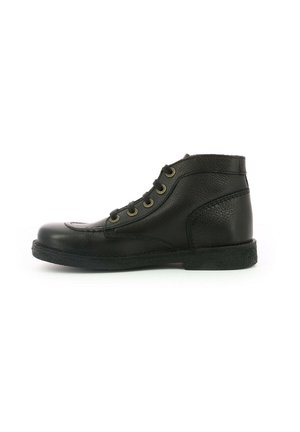 Lace-up ankle boots - black