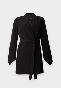 VMBECCA SHORT BELT DRESS - Day dress - black