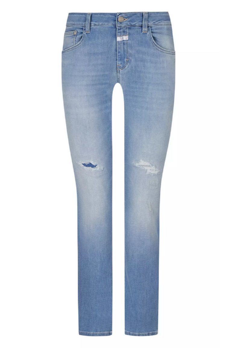 closed Slim fit jeans lichtblauw denim