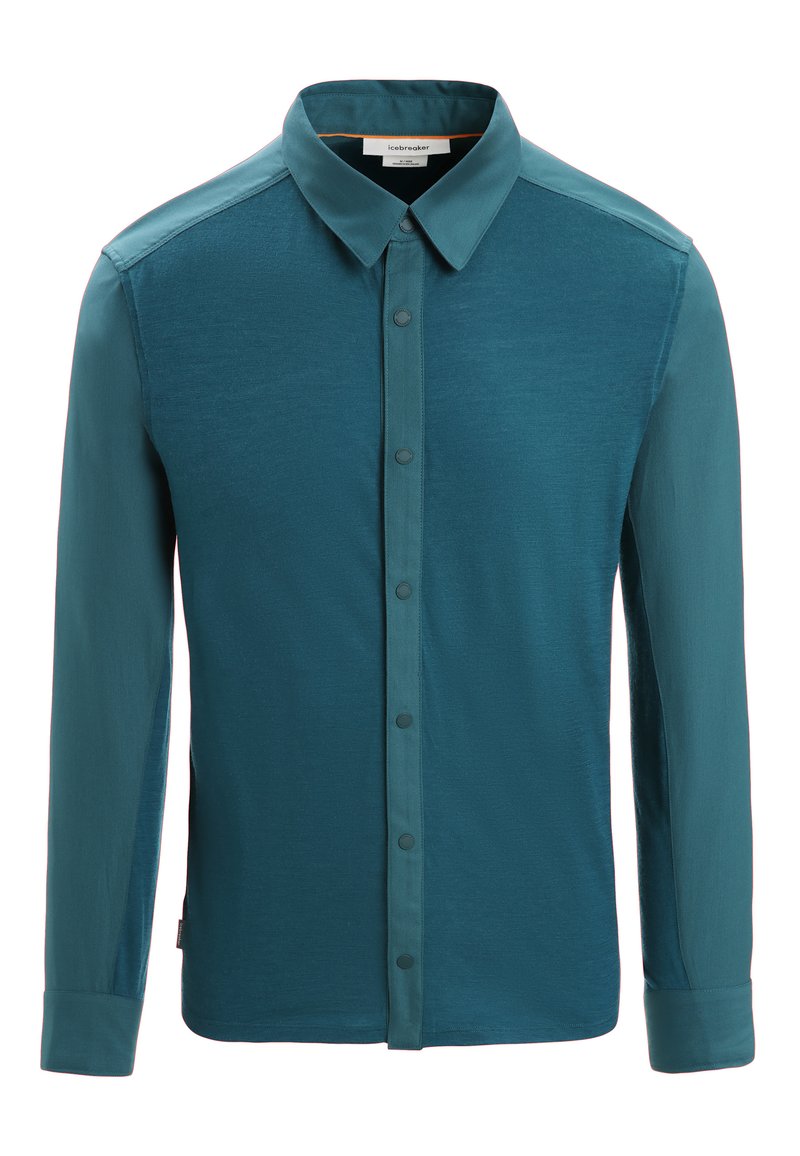 Icebreaker Overhemd donkergroen