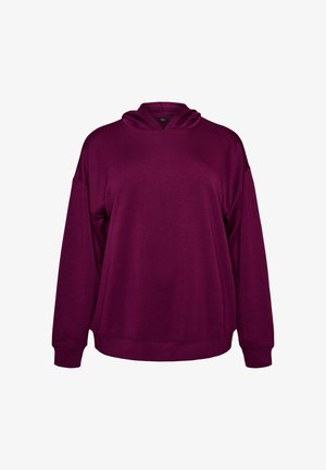 Zizzi, HOODIE AUS JERSEY - Φούτερ με κουκούλα - lila