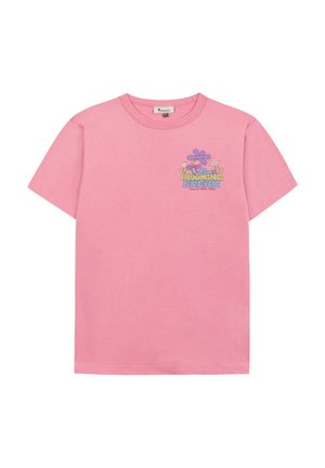 Faguo, T-SHIRT MC LUGNY MAILLE PARADISE PINK - XS - T-shirt con stampa - rose