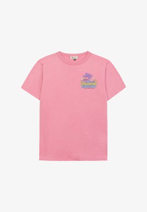 Faguo, T-SHIRT MC LUGNY MAILLE PARADISE PINK - XS - T-shirt con stampa - rose