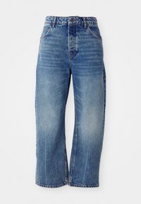Free People DEEP TRANCE DROPPED - Džínsy voľného strihu - blue denim