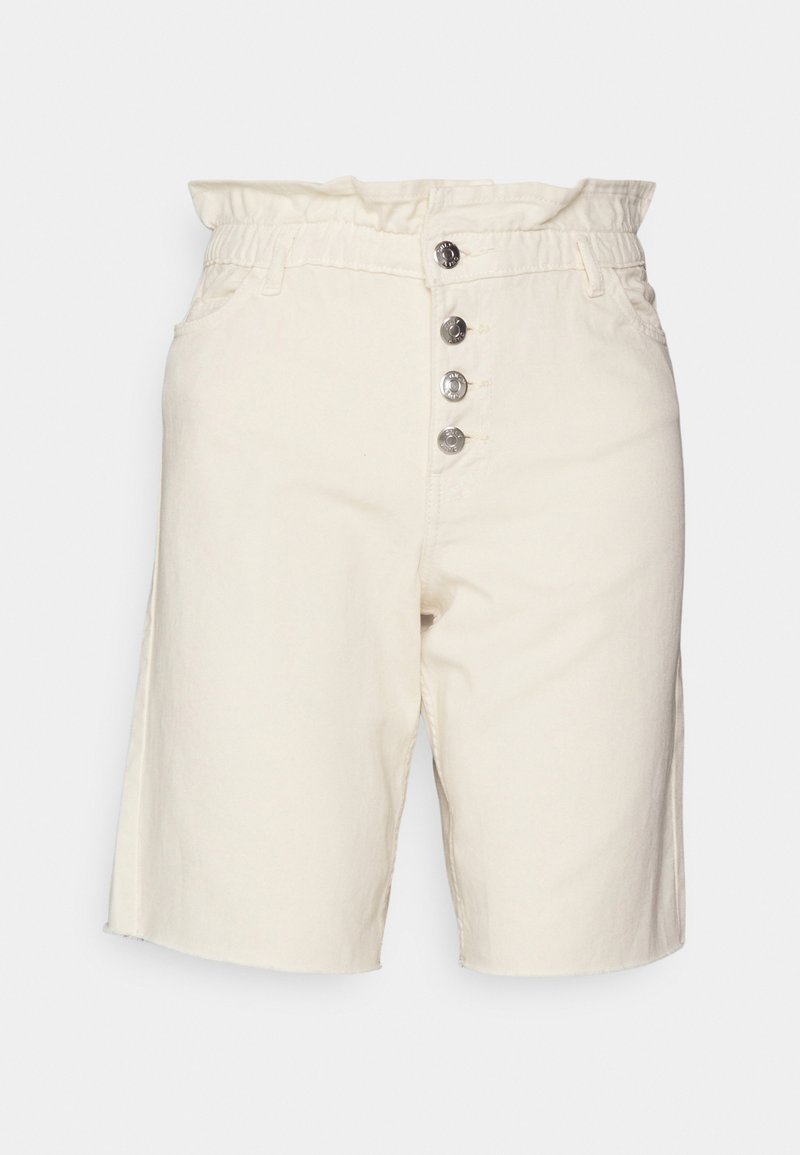 ONLY Tall ONLCUBA LIFE - Calções de ganga - ecru