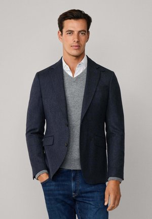 Hackett London BONE - Kavaj - midnight blue