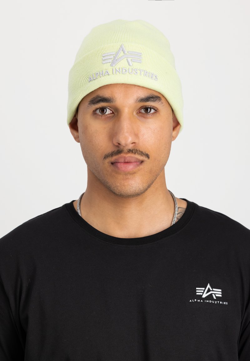 Alpha Industries BEANIE UNISEX - Beanie - arctic lime