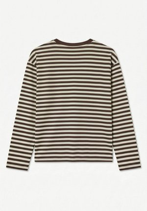 Vero Moda, TOP VMLINEA T-SHIRT - Langærmet T-shirt - chocolate martini
