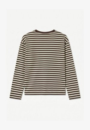 Vero Moda, TOP VMLINEA T-SHIRT - Langærmet T-shirt - chocolate martini