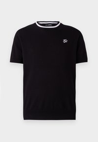 CREW NECK  - Jednoduché tričko - black
