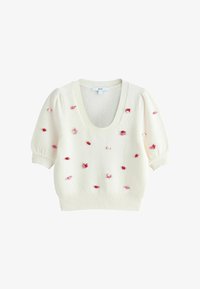 Valimata, white floral detail