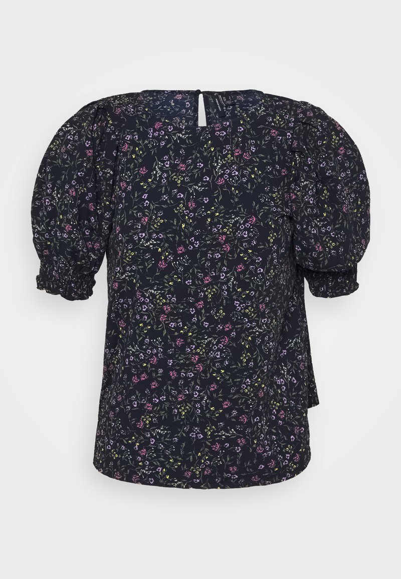 Vero Moda Petite Blouse donkerblauw Vero Moda Petite Blouse donkerblauw