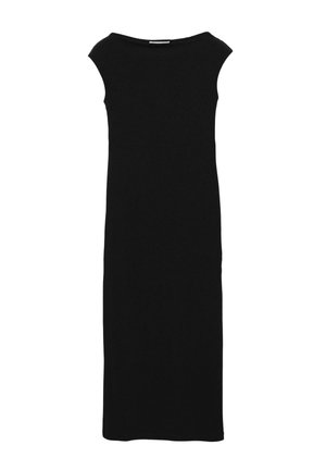 OPEN BACK - MIDI - Obleka iz džersija - black