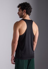 Pier One Sport ESSENTIAL QUICK DRY 2 PACK MUSCLE VEST WITH RACER BACK - Top - black