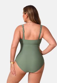 Cupshe PLUS SIZE  - Maillot de bain - dark green