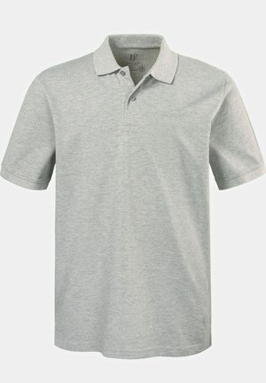 JP1880 GROSSE GRÖSSEN BIS 8XL KNOPFLEISTE - Polo - gray-mottled