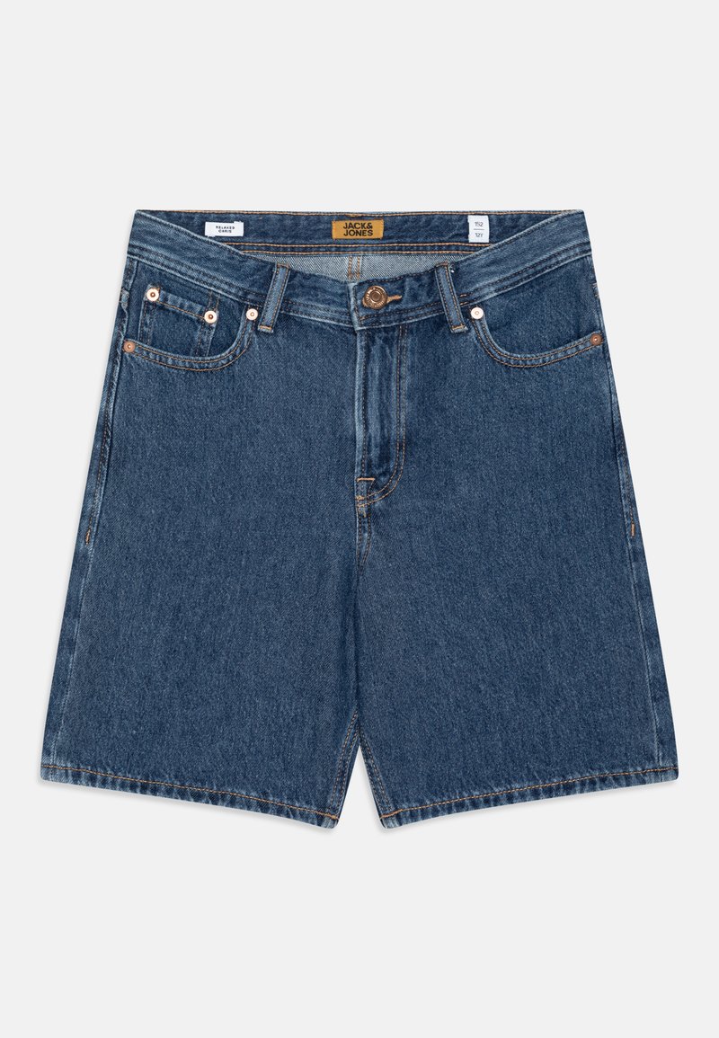 Jack & Jones Short pour garçon, Coupe Droite Junior, Bleu Denim, 140