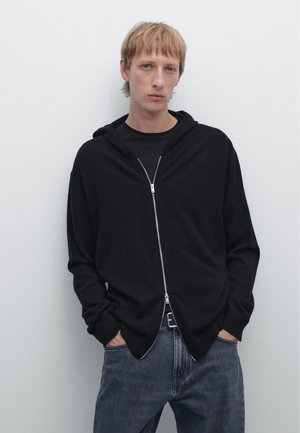 Massimo Dutti Cardigan - dark blue
