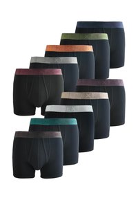 Unselected, red  orange  green rich waistband