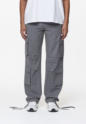 Cargo trousers - anthracite
