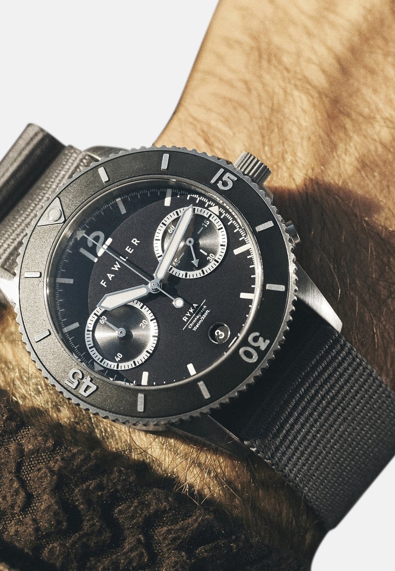 FAWLER RYKA - Kronograf - gray