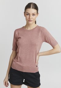 Oxmo OXHELIN - Basic póló - ash rose melange