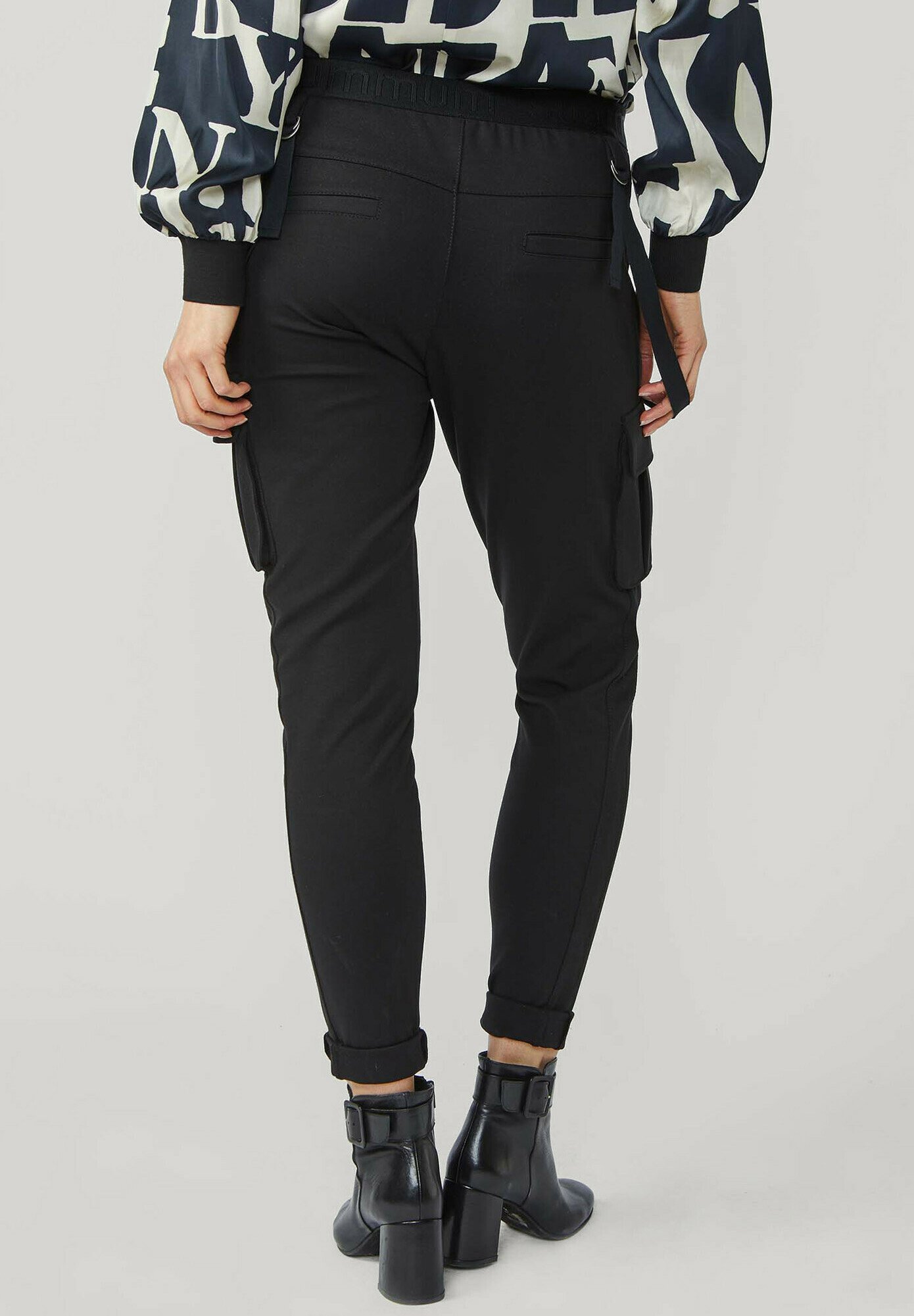 Summum Woman Cargobroek - black/Zwart - Zalando.nl