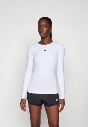 adidas Performance Bluză cu mânecă lungă - white