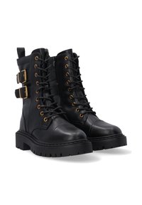 VENEZIA ANKLE BOOTS - Kovbojské/motorkářské kotníkové boty - black