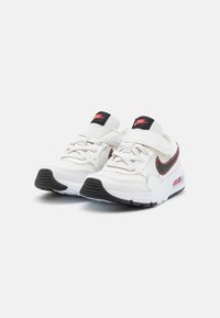 Nike Sportswear AIR MAX UNISEX - Sporta apavi - summit white/black/bright crimson/white