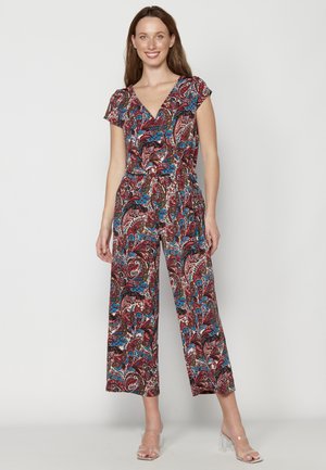 Koroshi SHORT SLEEVE - Jumpsuit - multicolor multi coloured