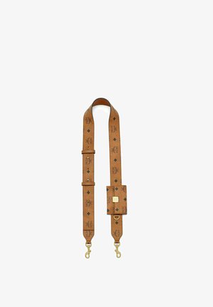MCM, AREN SCHULTERRIEMEN MIT POUCH IN VISETOS UNISEX - Andre accessories - cognac