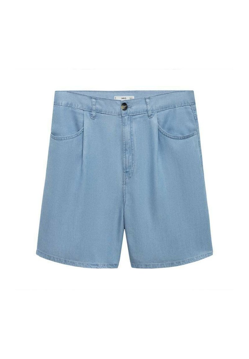 Mango Jeansshort lichtblauw