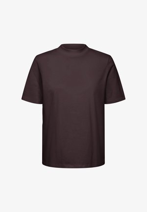ICHI, IHRANIA SHORT SLEEVE - T-shirt basique - chocolate torte