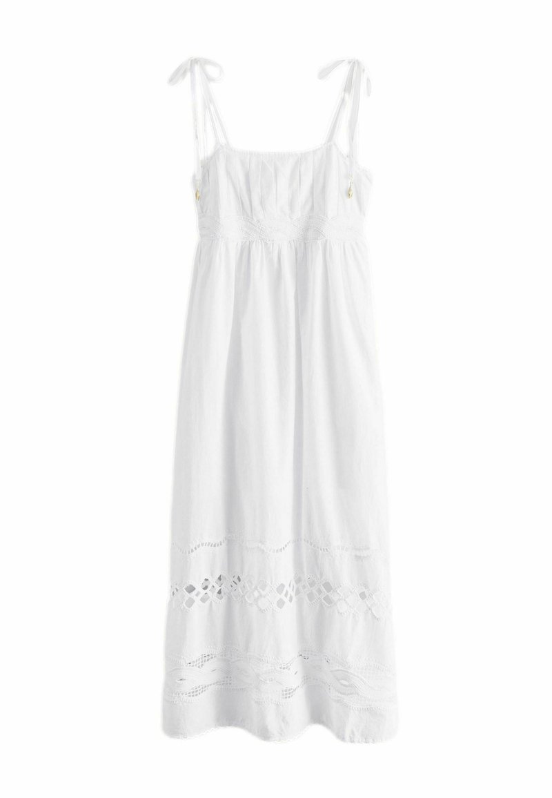 Next TALL FIT - BANDEAU MIDI - Freizeitkleid - white
