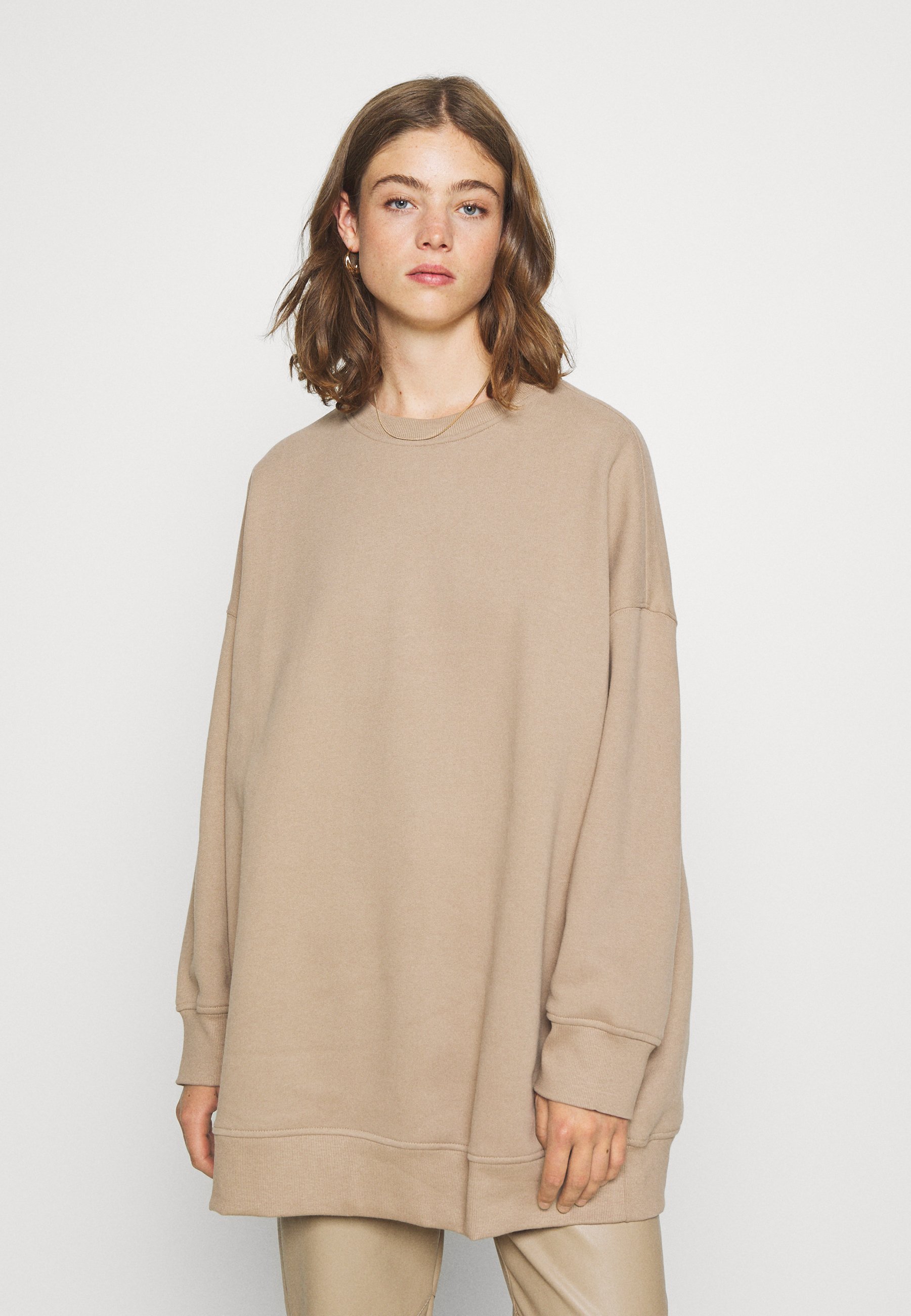 Monki BEATA Sweatshirt beige dark Zalando.no Monki BEATA - Sweatshirt - navy